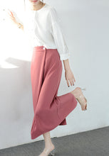 將圖片載入圖庫檢視器 TRR 誰都可以hold住不規則半身裙女 漂亮出街簡約大氣 高腰長裙
